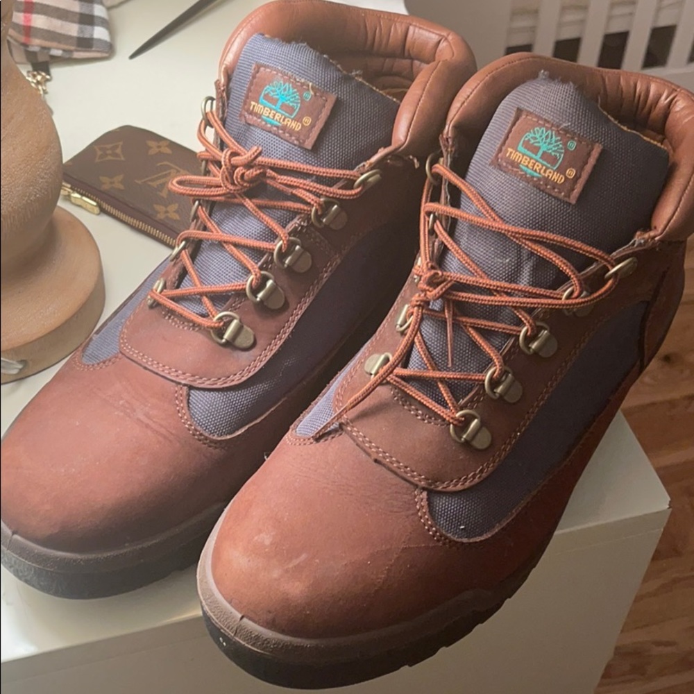 Timberland field boots (beef & Broccoli)